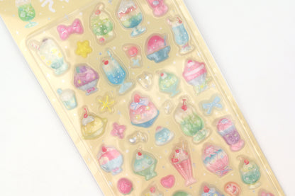 BGM 3D Sticker Sheet - Kyururun - 2026 Summer Limited - Summer Sweets