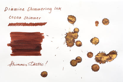 Diamine Shimmer Ink - Cocoa Shimmer - 50mL
