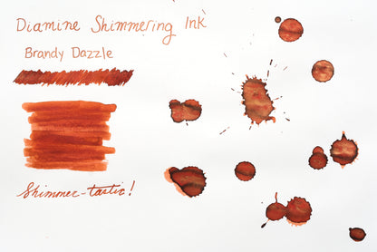 Diamine Shimmer Ink - Brandy Dazzle - 50mL