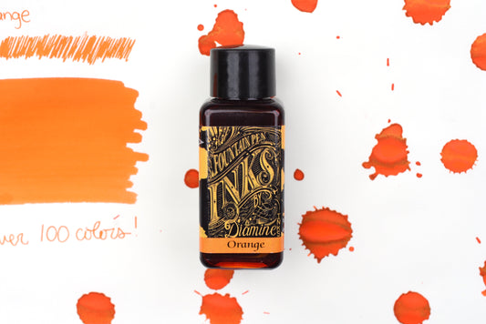 Diamine Fountain Pen Ink - Orange - 30mL