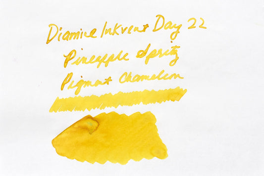 Diamine Teal Edition - Pigment Chameleon - Pineapple Spritz (Coming Soon)