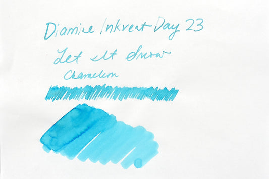 Diamine Teal Edition - Chameleon - Let it Snow (Coming Soon)