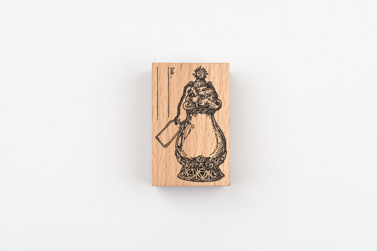 Dominant Industry - A Log of Elixir - Wood Stamp