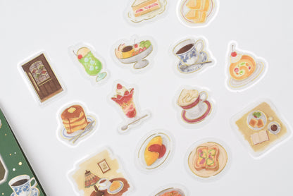 BGM Flake Stickers - Foil Stamping - Today's Cafe