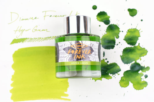 Diamine Forever Inks - Hyper Green - 50mL