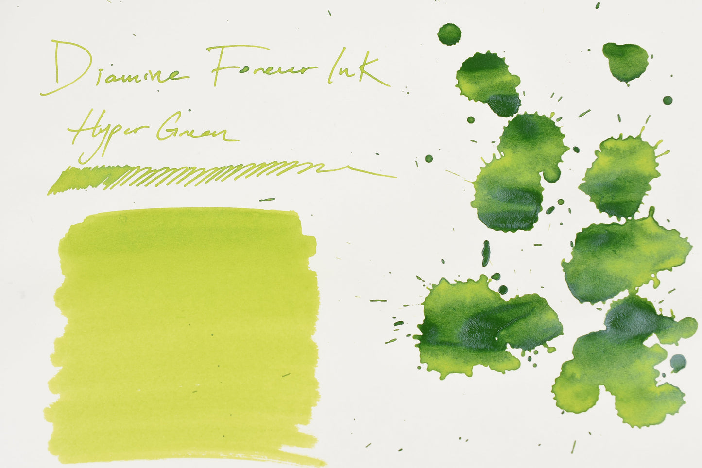 Diamine Forever Inks - Hyper Green - 50mL