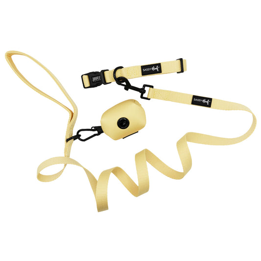 Dog Three Piece Bundle - Daffodil