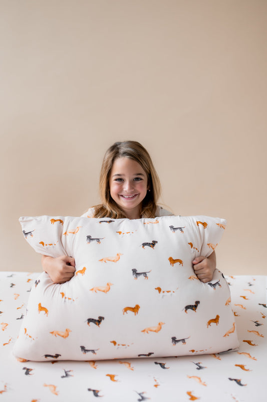 Standard Pillowcase in Dachshund