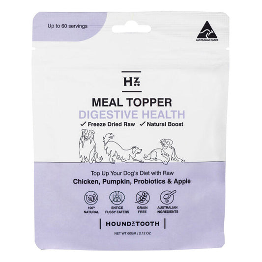 Houndztooth - Digestive Health Natural Raw Boost Meal Topper for Dogs