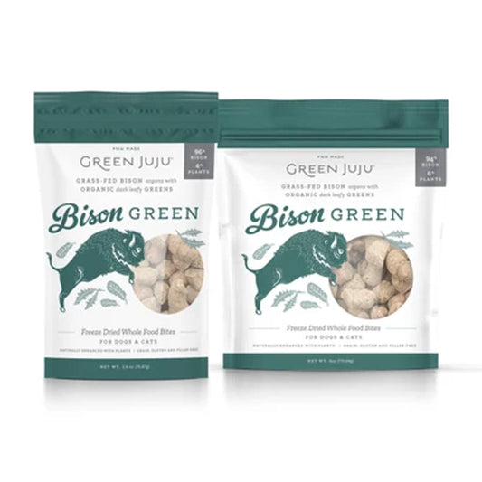 Green Juju Kitchen Freeze-Dried Bison Green Bites