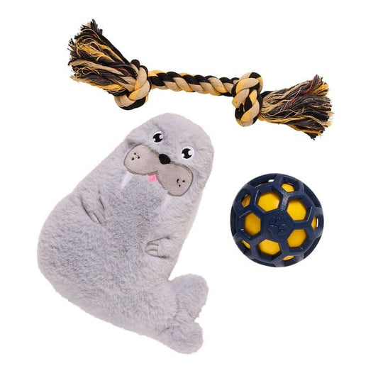 Happy Tails - Assorted Pet Toys - 3 Pack