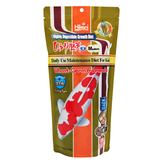 Hikari - Wheat-Germ Formula Koi Fish Food Medium