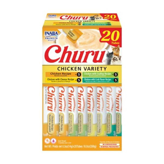 Inaba - Churu Chicken Variety Box 20 Tube