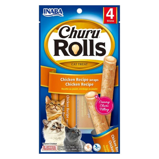 Inaba - Churu Roll Chicken Recipe Wraps Chicken Recipe