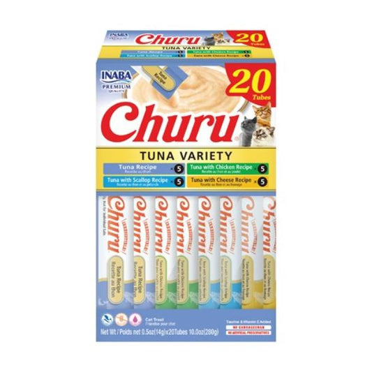 Inaba - Churu Tuna Varieties Box 20 Tubes
