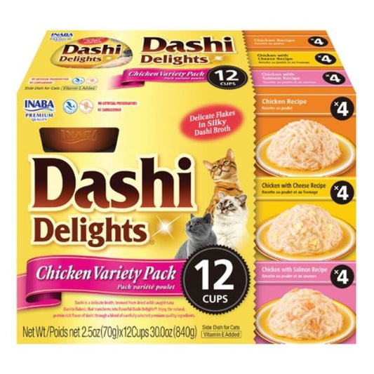 Inaba - Dashi Delights Chicken Variety Pack 12 Cups