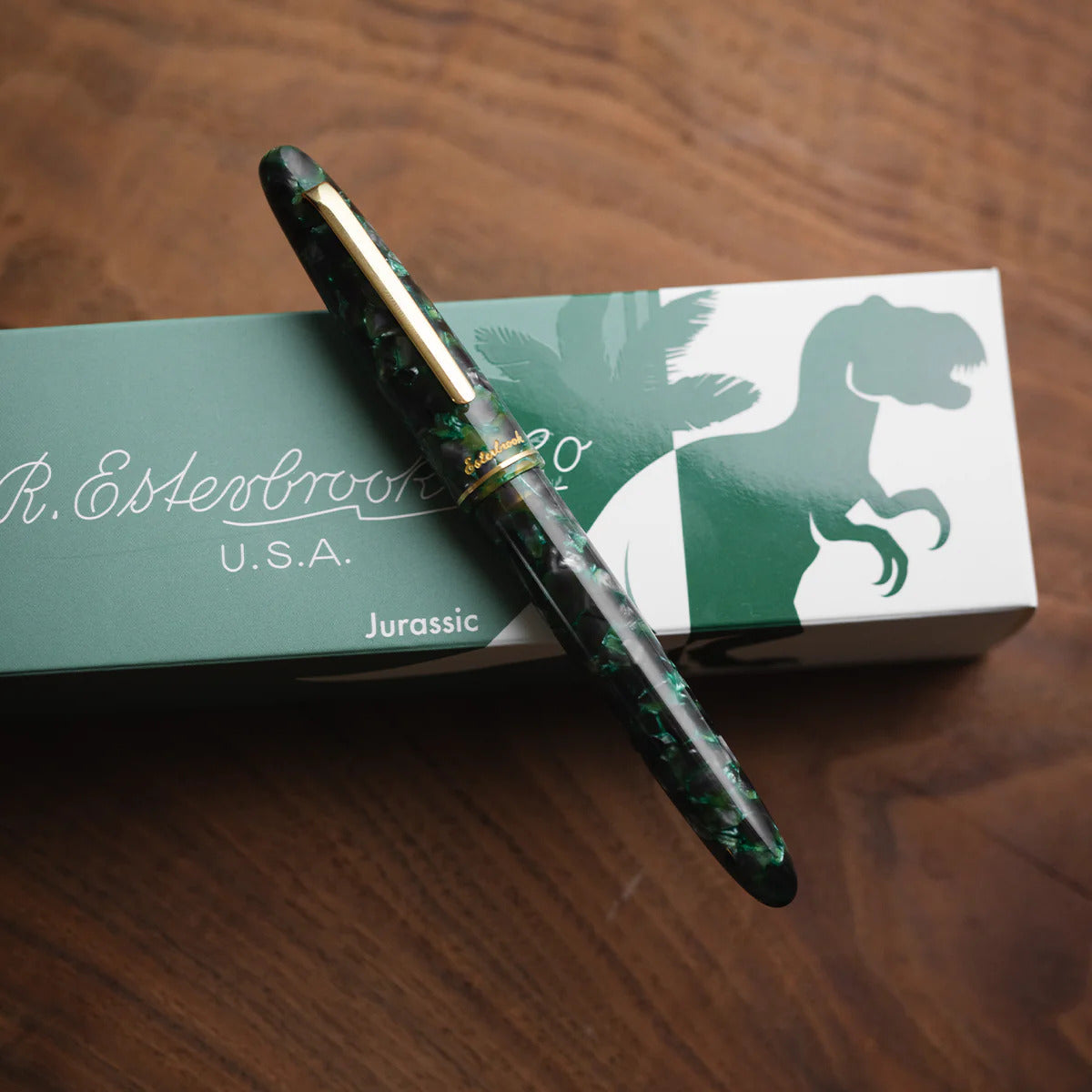 Esterbrook Estie Fountain Pen - Jurassic - Piston Filler - Limited Edition