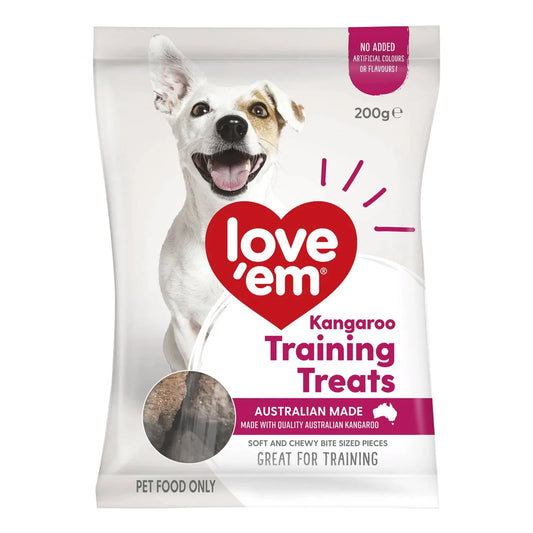 Love Em - Kangaroo Training Treats Dog Treats