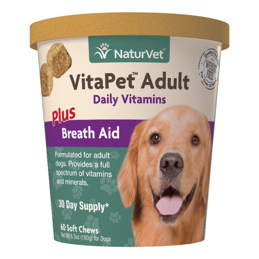 NaturVet VitaPet Soft Chew Adult Daily Vitamins