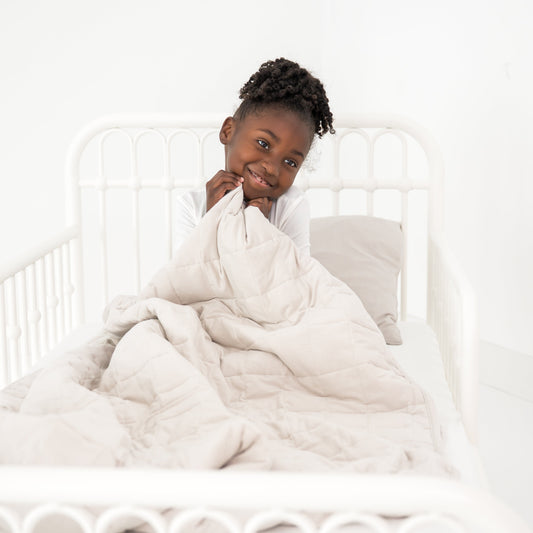 Toddler Blanket in Oat 2.5