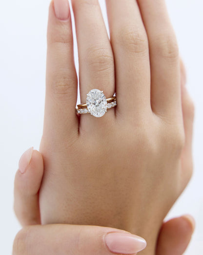 2.5 mm Personalized Classic Lab Diamond Band | Platinum