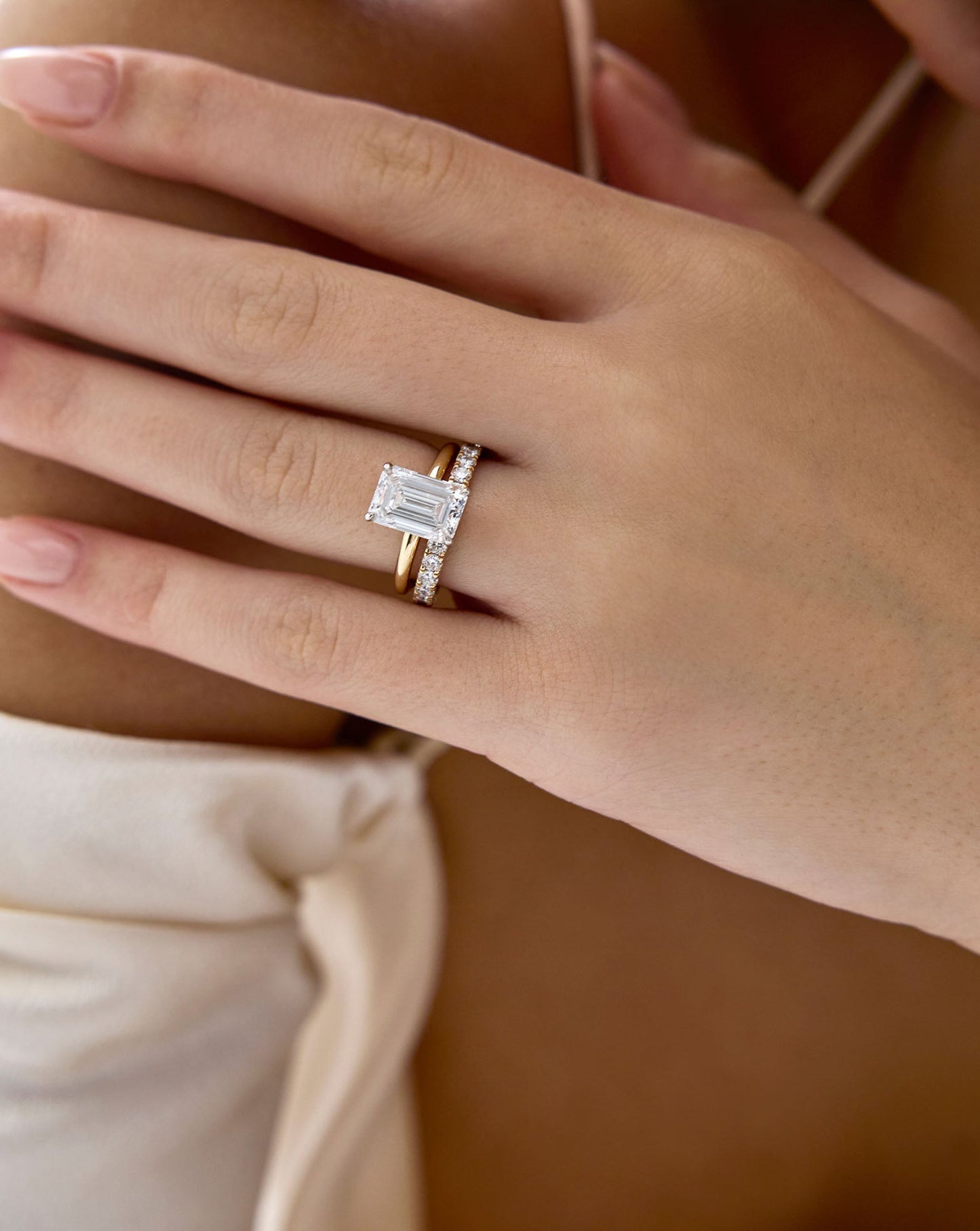 2.5 mm Personalized Classic Lab Diamond Band | Platinum