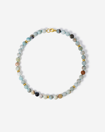 Amazonite Bead Necklace