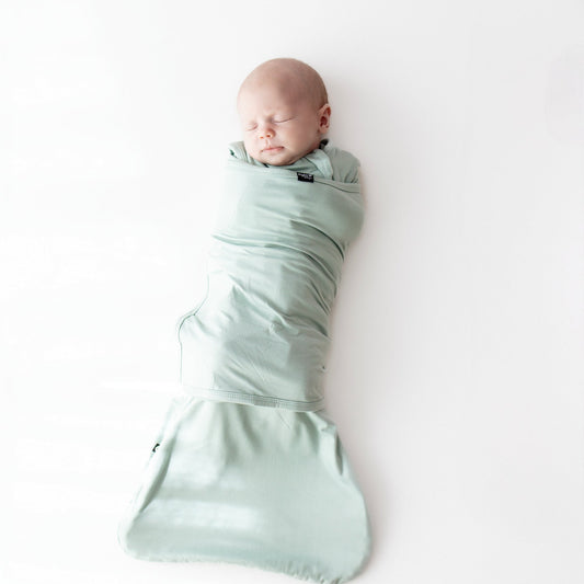 Sleep Bag Swaddler in Sage 0.5