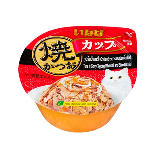Ciao - Tuna in Gravy topping Whitebait and Sliced Bonito