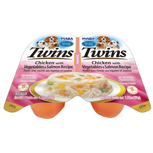 Inaba- Twins Chicken with Vegetables & Salmon Recipe