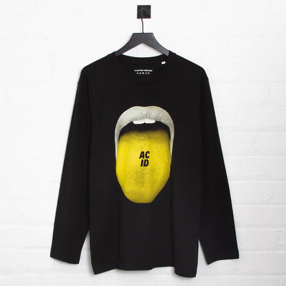 Acid Drop - Long Sleeve Tshirt - Black