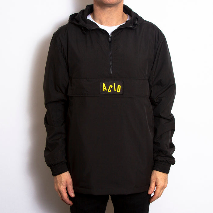 Acid House - Pull Over Jacket - Black