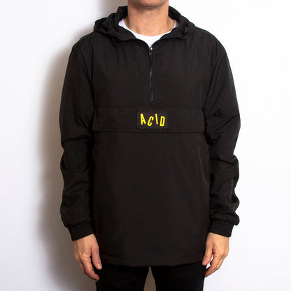 Acid House - Pull Over Jacket - Black