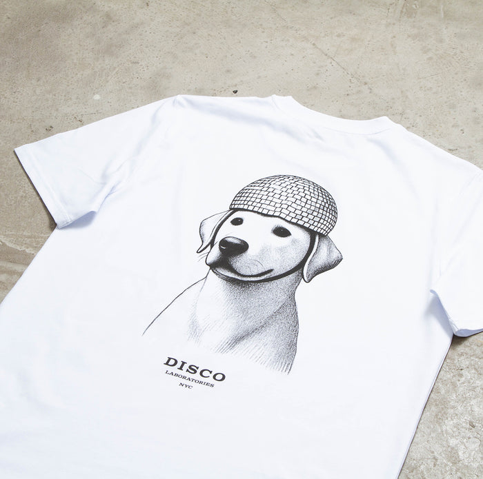Adore Disco Lab NYC Back Print - Tshirt - White
