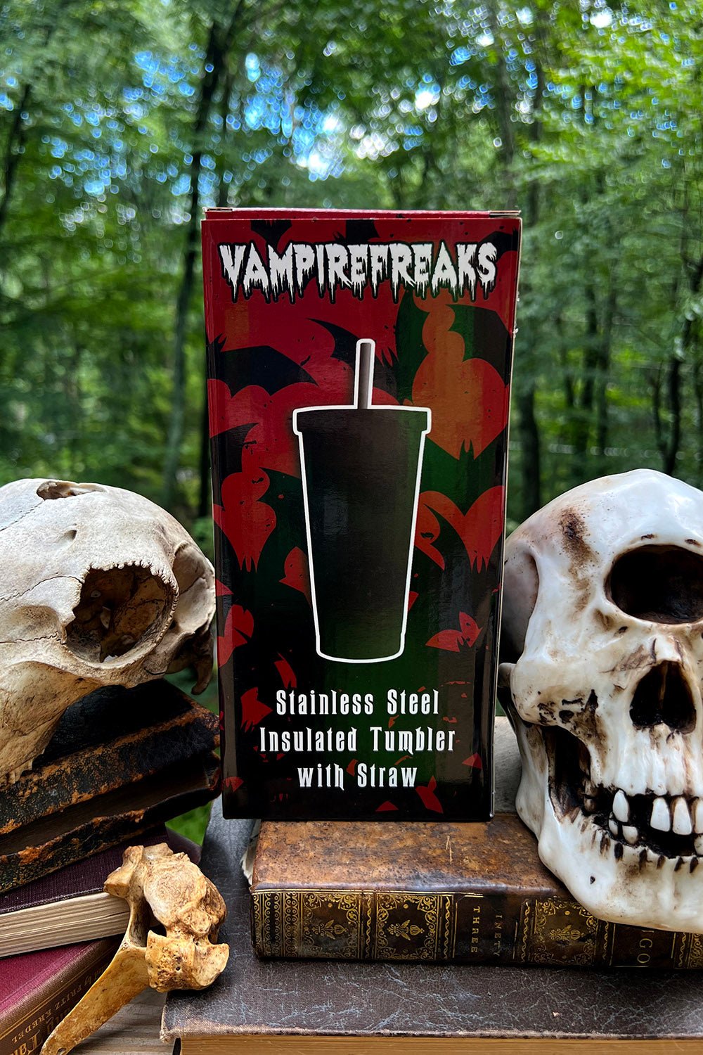 Alice in Wonderland Cold Brew Tumbler with Straw
