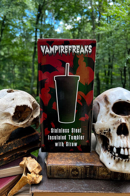 Alice in Wonderland Cold Brew Tumbler with Straw