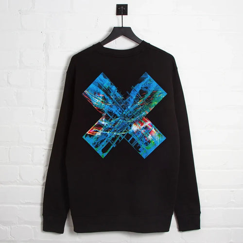 Alien X Imprint - Sweatshirt - Black