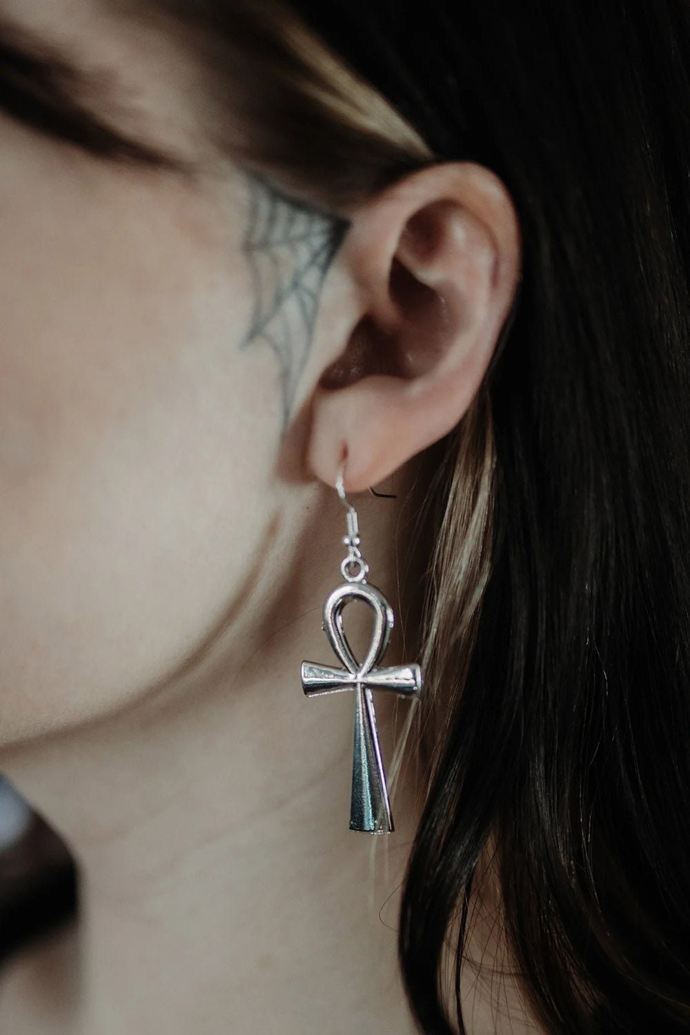 Ankh Earrings