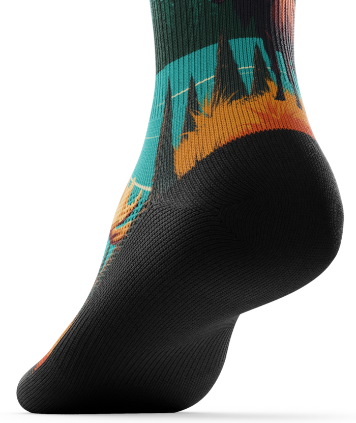 Antlers Athletic Crew Socks
