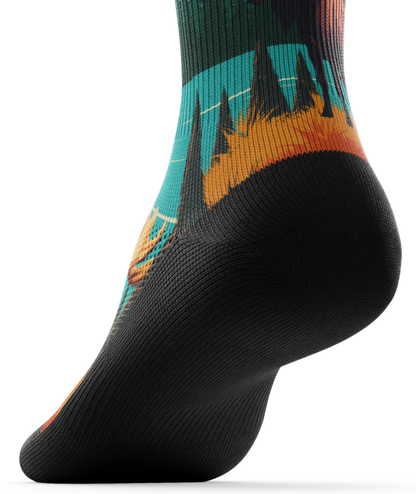 Antlers Athletic Crew Socks
