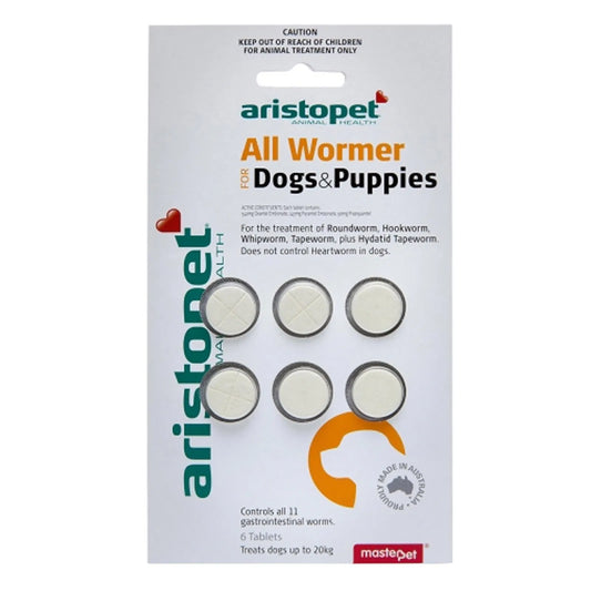 Aristopet - Allwormers For Dogs/Puppies