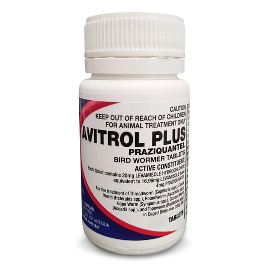 Avitrol Plus - Wormer Tablets for Birds