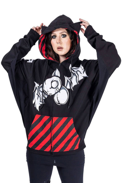 Bat Attack Hoodie