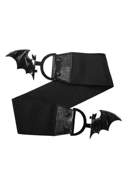 Bat Elastic Waist Belt [BLACK]