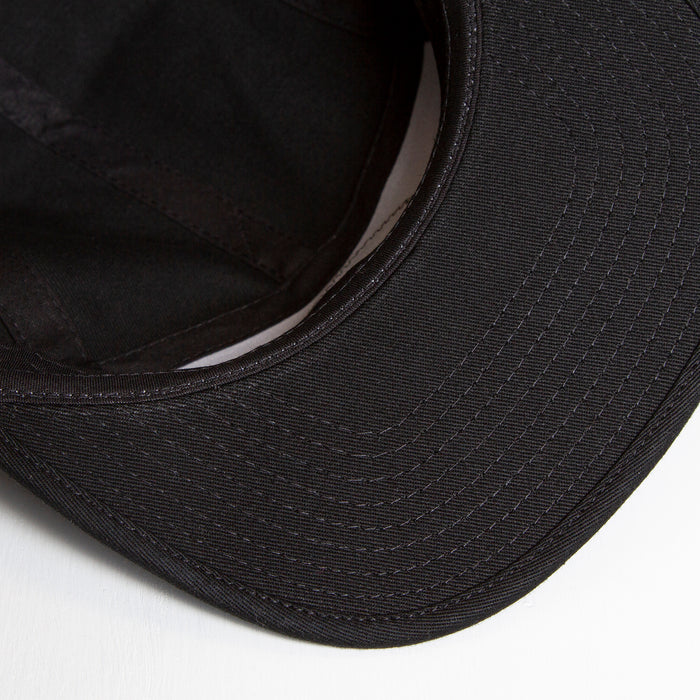 BB Smiley - 5 Panel Cap - Black