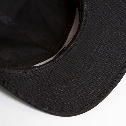 BB Smiley - 5 Panel Cap - Black