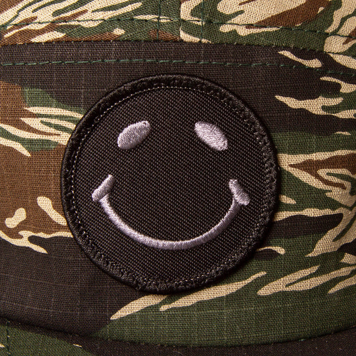 BB Smiley - 5 Panel Cap - Camo