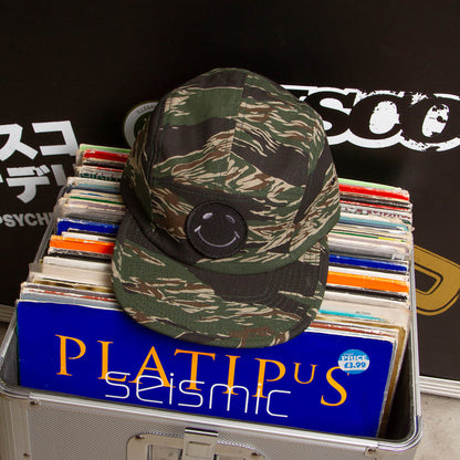 BB Smiley - 5 Panel Cap - Camo