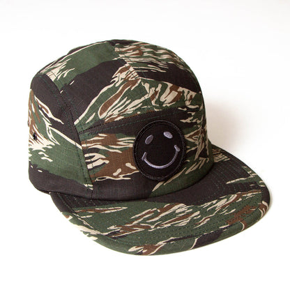 BB Smiley - 5 Panel Cap - Camo