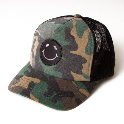 BB Smiley - Trucker Cap - Camo